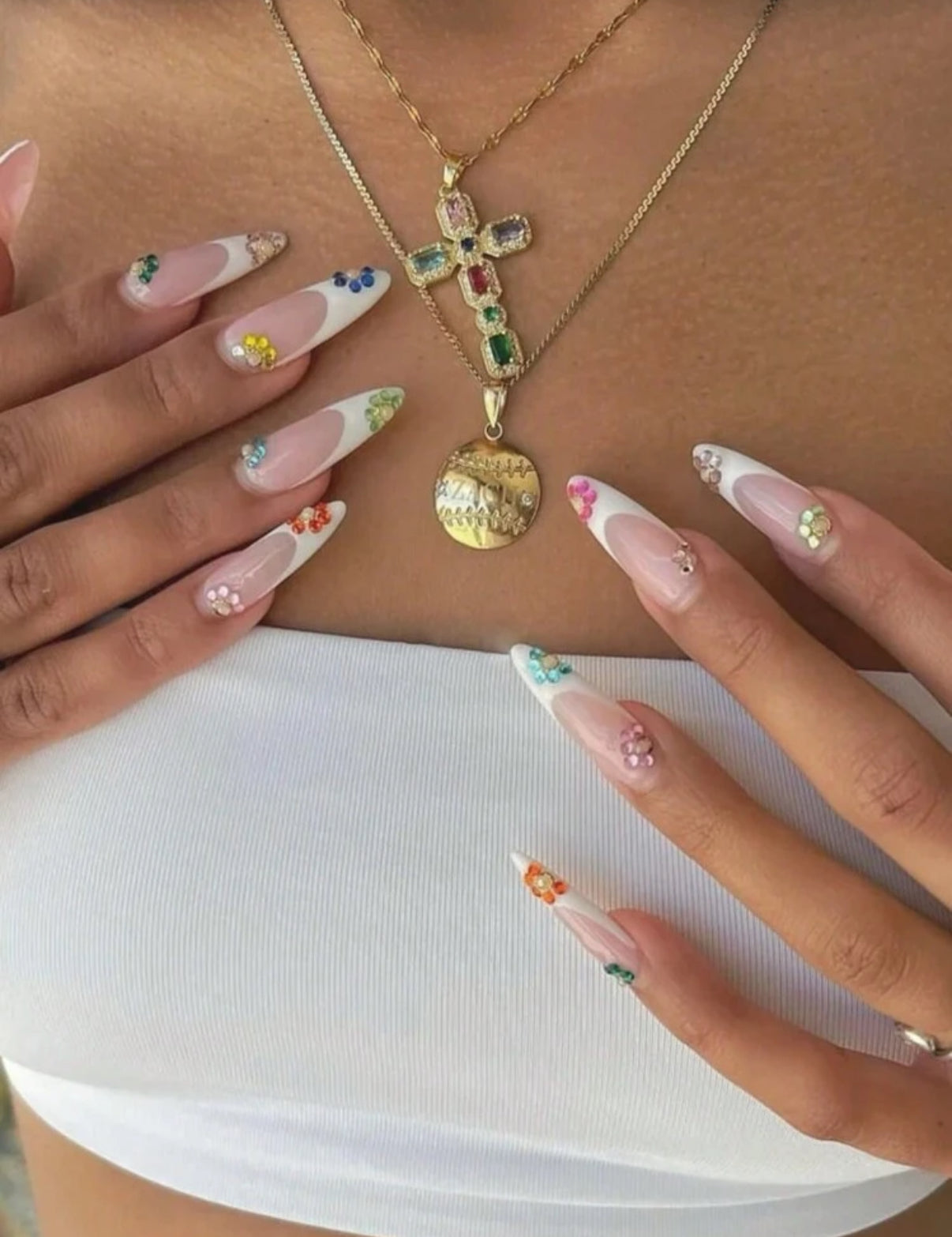 Floral Gemstone