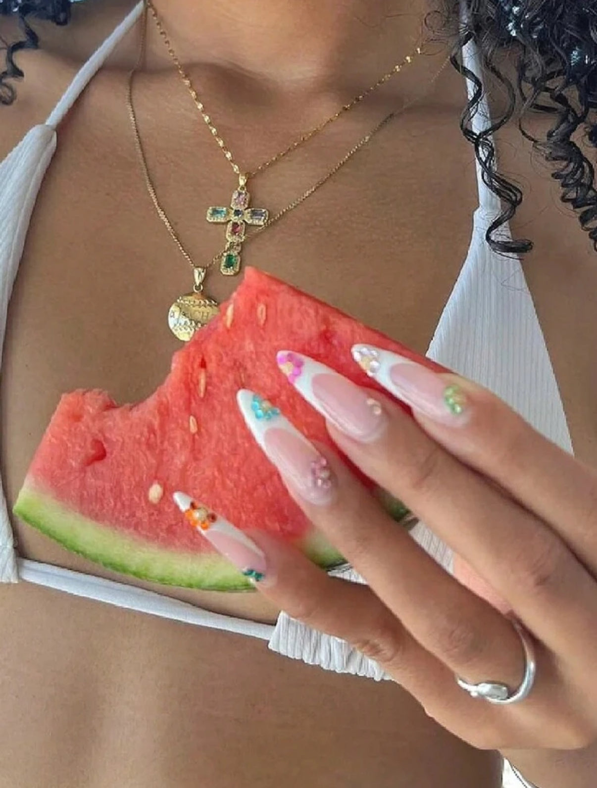 Floral Gemstone