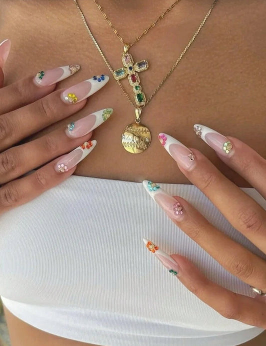 Floral Gemstone