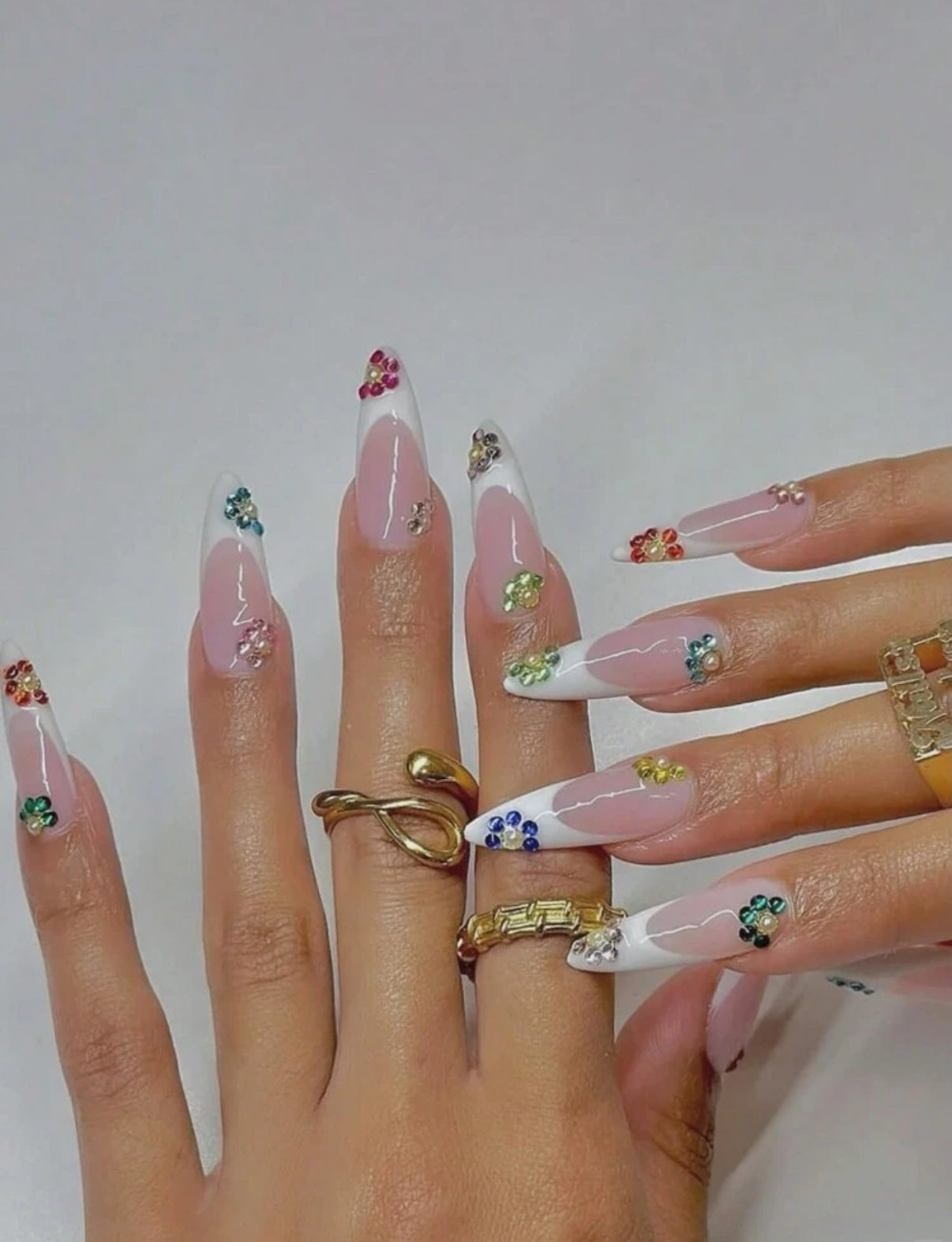 Floral Gemstone